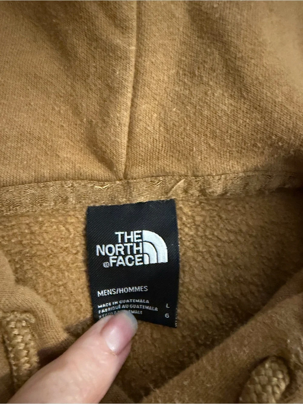 The North Face Men’s Brown Bear Graphic Pullover Hoodie